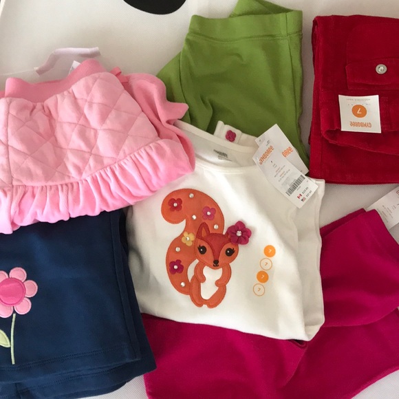 NWT Gymboree girl clothing set of 6